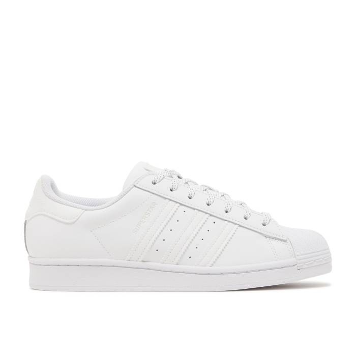 アディダス Adidas 【 Superstar 'Triple White' Men Cloud White/Cloud White/Cloud White 】 Superstar スーパースター メンズ 白色 ホワイト｜スニケス
