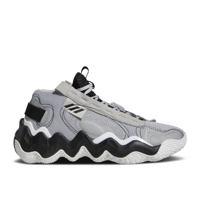 アディダス Adidas 【 Wmns Exhibit B Mid \u0027Grey Black\u0027 Women Grey Two/Cloud White/Core Black 】 ミッド レディース 薄墨色 薄墨色 白いこと 白いこと 中核グループ 黒いこと 黒いこと