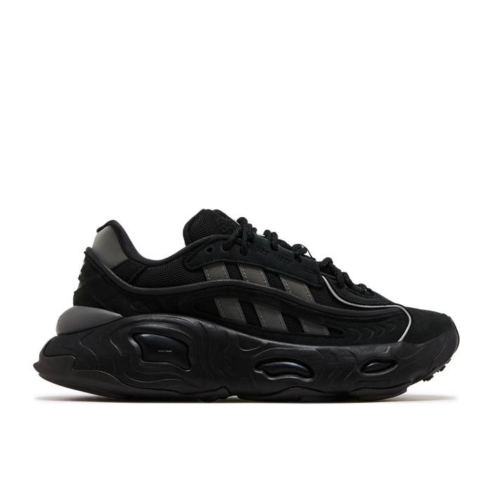 アディダス Adidas 【 Wmns Oznova \u0027Black Night Brown\u0027 Women Core Black/Grey Four/Night Brown 】 ナイト爵 レディース 中核グループ 黒いこと 黒いこと 薄墨色 薄墨色 ナイト爵 赤銅色 赤銅色