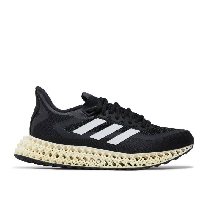 アディダス Adidas 【 Wmns 4Dfwd 2 'Black White' Women Core Black/Cloud White/Carbon 】 レディース コア 黒色 ブラック 白色 ホワイト カーボン
