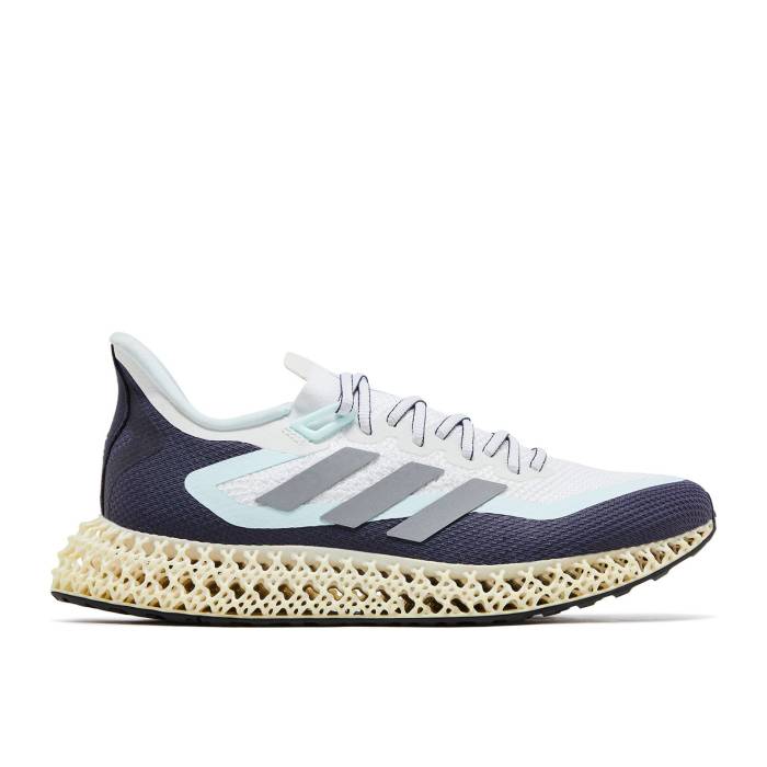 アディダス Adidas 【 Wmns 4Dfwd 2 \u0027White Almost Blue\u0027 Women Cloud White/Silver Metallic/Almost Blue 】 レディース 白いこと 白いこと Silver しろがね色・しろがね色 青み 青色