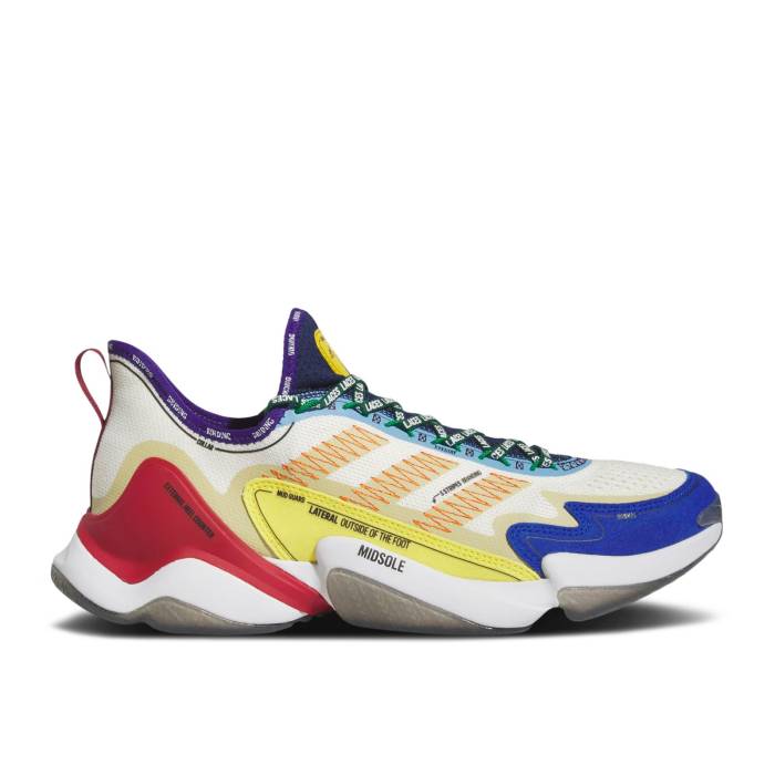 アディダス Adidas 【 Impact Flx 'Shoe Anatomy' Men Off White/Team Sand/Core Black 】 インパクト メンズ 白色 ホワイト Team チーム 砂色・サンド コア 黒色 ブラック