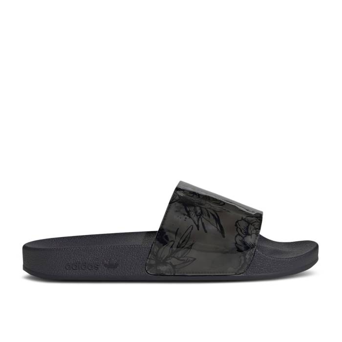 アディダス Adidas 【 Adilette Slide 'Chinese Porcelain' Men Supplier Colour/Supplier Colour/Carbon 】 アディレッタ Slide サンダル メンズ カーボン|スニケス