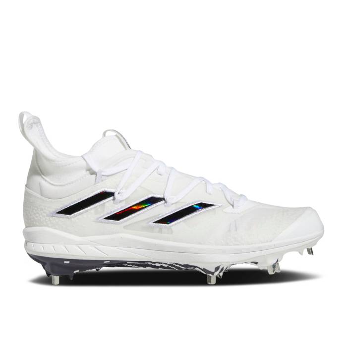 アディダス Adidas 【 Adizero Afterburner Nwv 'White Black Iridescent' Men Cloud White/Core Black/Cloud White 】 アディゼロ 黒色 ブラック メンズ 白色 ホワイト コア 黒色 ブラック