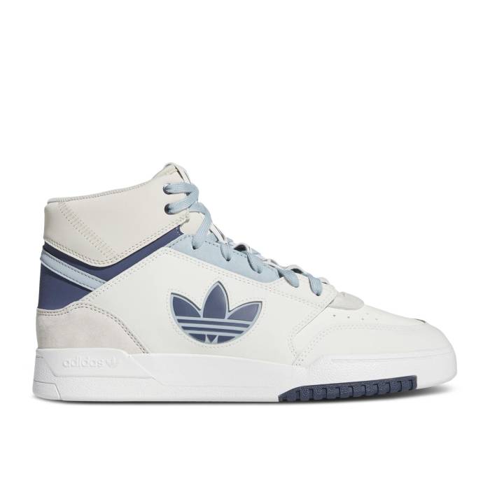 アディダス Adidas 【 Drop Step Xl \u0027White Collegiate Blue\u0027 Men Footwear White/Collegiate Blue/Beige 】 メンズ 白いこと 白いこと 青碧 青碧 ベージュ