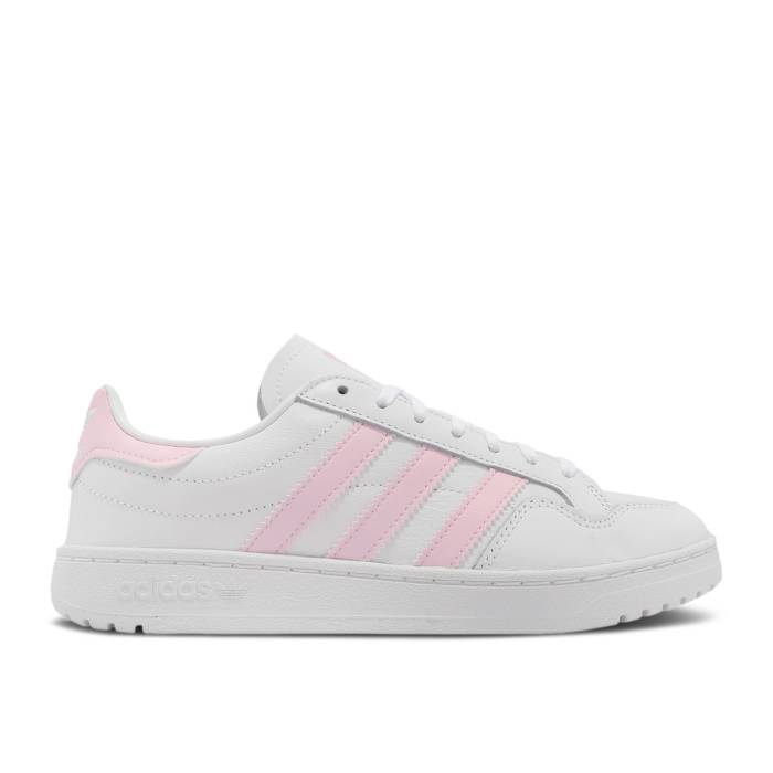 アディダス Adidas 【 Wmns Team Court White Clear Pink Women Cloud White/Clear Pink/Clear Pink 】 Team チーム コート レディース 白色 ホワイト pink ピンク