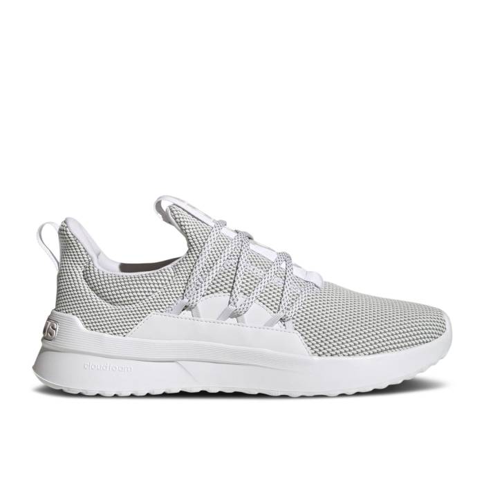 アディダス Adidas 【 Lite Racer Adapt 4.0 Cloudfoam 'White Dash Grey' Men Cloud White/Dash Grey/Grey Three 】 ライト アダプト メンズ 白色 ホワイト 灰色 グレー|スニケス