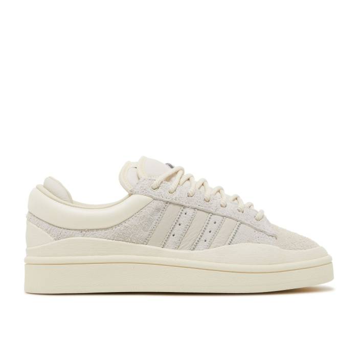 アディダス Adidas 【 Bad Bunny X Campus \u0027Light\u0027 Men Cloud White/Aluminium/Chalk White 】 構内 メンズ 白いこと 白いこと