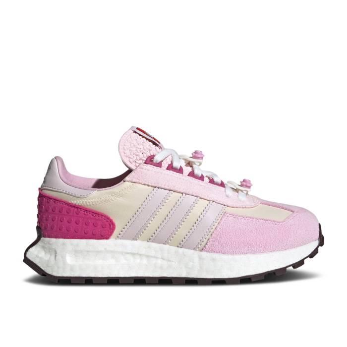 アディダス Adidas 【 Lego X Wmns Retropy E5 \u0027Frost Pink\u0027 Women Frost Pink/Almost Pink/Ecru Tint 】 レディース pink サクラ色