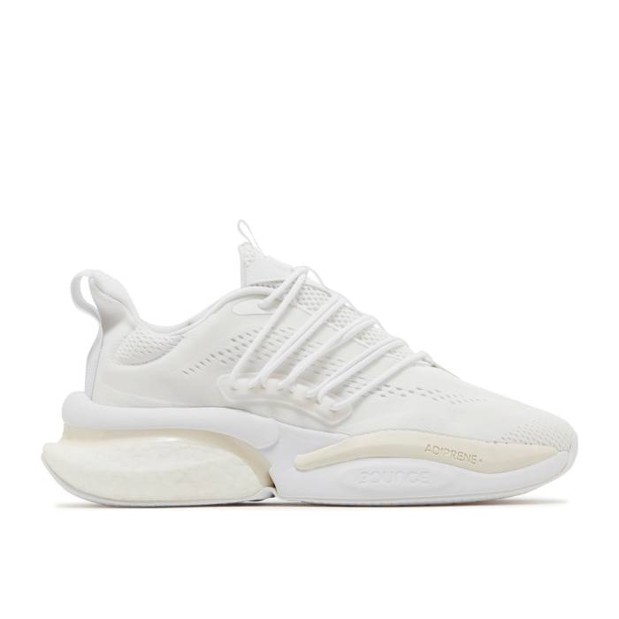 アディダス Adidas 【 Alphaboost V1 'Triple White' Men Cloud White/Core White/Chalk White 】 メンズ 白色 ホワイト コア