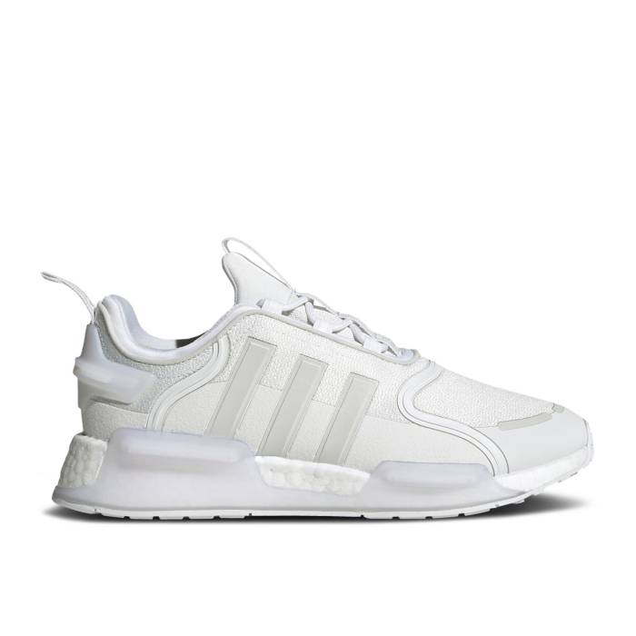 アディダス Adidas 【 Nmd_V3 \u0027White Grey\u0027 Men Cloud White/Cloud White/Grey Two 】 メンズ 白いこと 白いこと 薄墨色 薄墨色