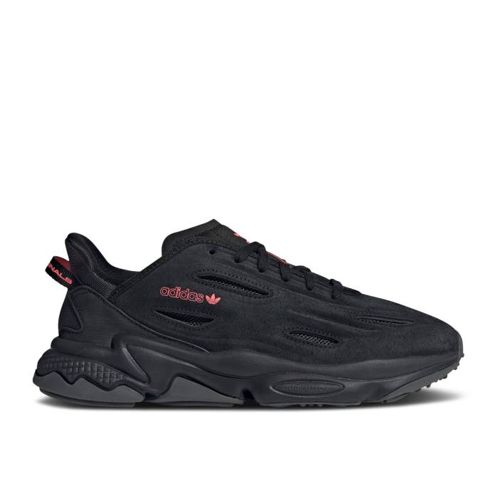 アディダス Adidas 【 Ozweego Celox \u0027Black Turbo\u0027 Men Core Black/Turbo/Grey Six 】 メンズ 中核グループ 黒いこと 黒いこと ターボ 薄墨色 薄墨色 スニーカー-靴-メンズ靴