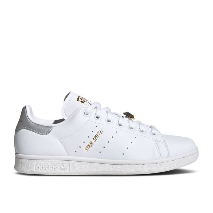 アディダス Adidas 【 Wmns Stan Smith 'Paris' Women Cloud White/Silver Metallic/Gold Metallic 】 レディース 白色 ホワイト Silver 銀色・シルバー ゴールド