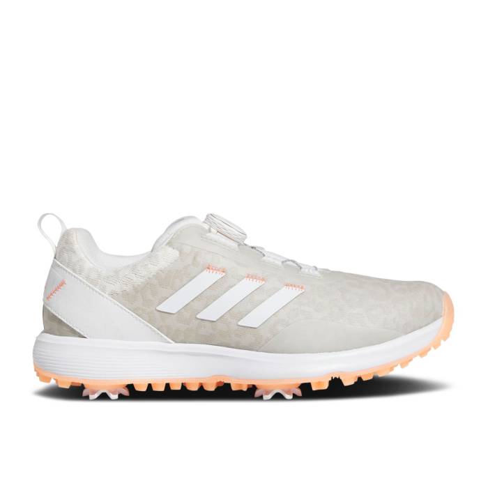 アディダス Adidas 【 Wmns S2G Boa \u0027Leopard - White Coral Fusion\u0027 Women Cloud White/Cloud White/Coral Fusion 】 白いこと 白いこと レディース 白いこと 白いこと Fusion 核融合反応