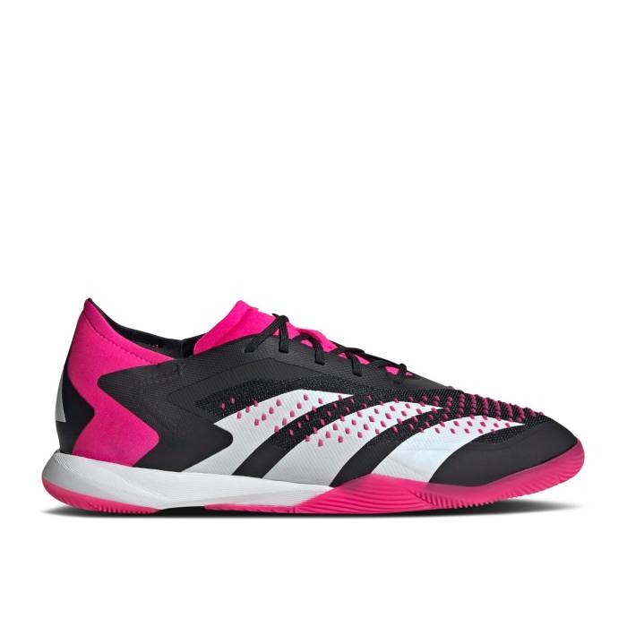 アディダス Adidas 【 Predator Accuracy.1 In \u0027Own Your Football Pack\u0027 Men Core Black/Cloud White/Team Shock Pink 2 】 プレデター 蹴球 メンズ 中核グループ 黒いこと 黒いこと 白いこと 白いこと Team 野球クラブ ぼうぜん自失 pink ピン
