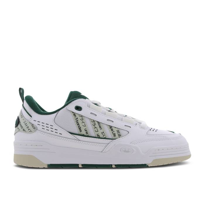 アディダス Adidas 【 Adi2000 'White Collegiate Green' Men Footwear White/Linen Green/Collegiate Green 】 メンズ 白色 ホワイト green 緑・グリーン｜スニケス