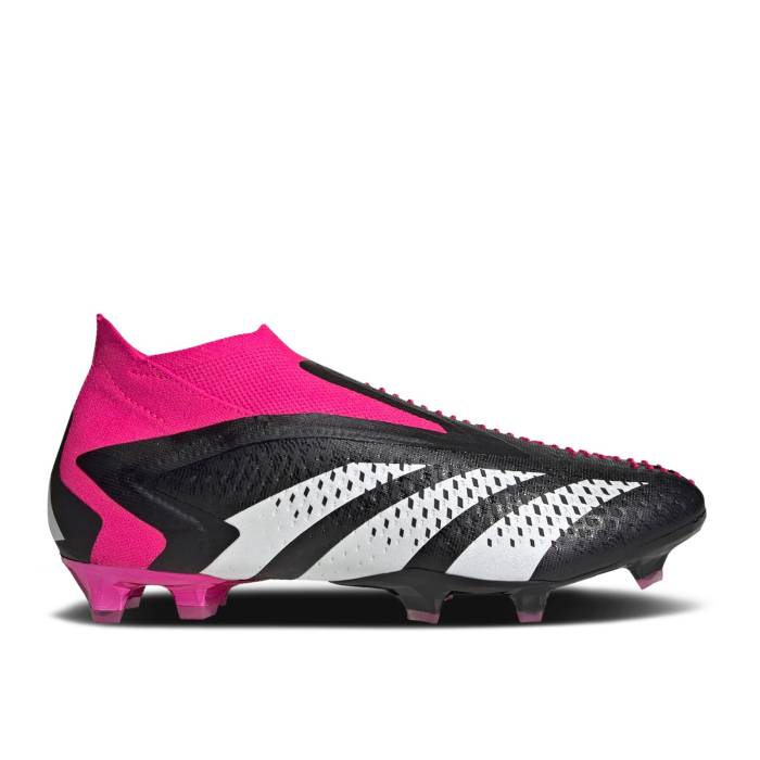アディダス Adidas 【 Predator Accuracy+ Fg \u0027Own Your Football Pack\u0027 Men Core Black/Cloud White/Team Shock Pink 2 】 プレデター 蹴球 メンズ 中核グループ 黒いこと 黒いこと 白いこと 白いこと Team 野球クラブ ぼうぜん自失 pink ピン スニーカー-靴-メンズ靴