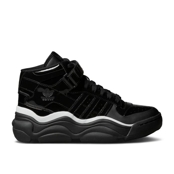 アディダス Adidas 【 Wmns Forum Millencon \u0027Black White\u0027 Women Core Black/Core Black/Cloud White 】 討論会 レディース 中核グループ 黒いこと 黒いこと 白いこと 白いこと