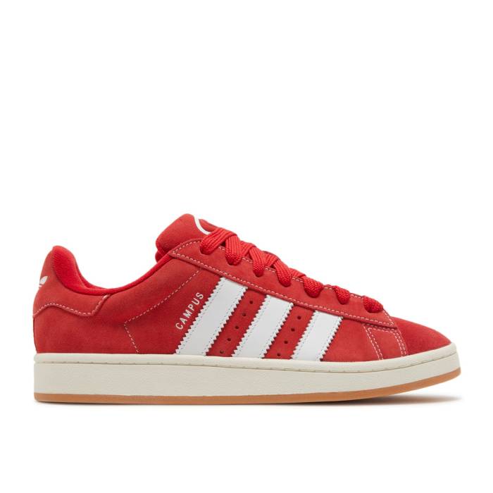 アディダス Adidas 【 Campus 00S 'Scarlet Gum' Men Better Scarlet/Cloud White/Off White 】 キャンパス メンズ 白色 ホワイト