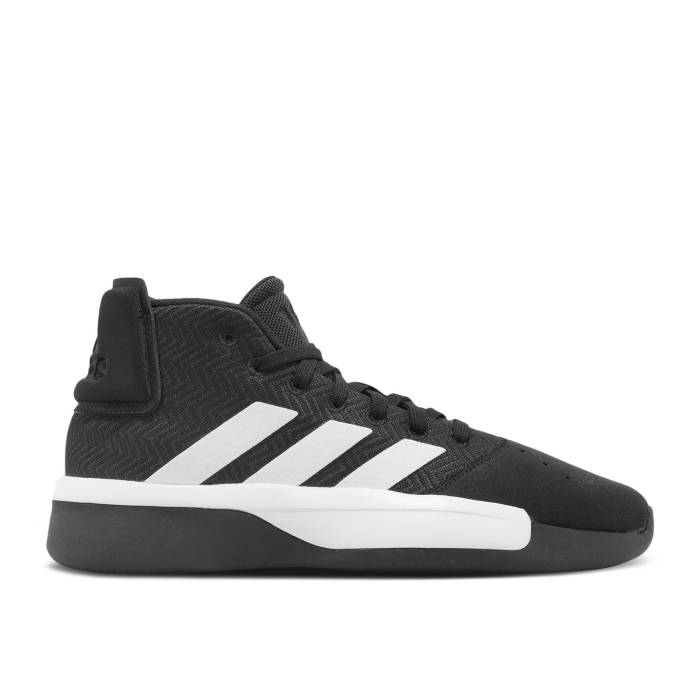 アディダス Adidas 【 Pro Adversary Mid 2019 'Black White' Men Core Black/Footwear White/Grey Four 】 プロ ミッド メンズ コア 黒色 ブラック 白色 ホワイト 灰色 グレー