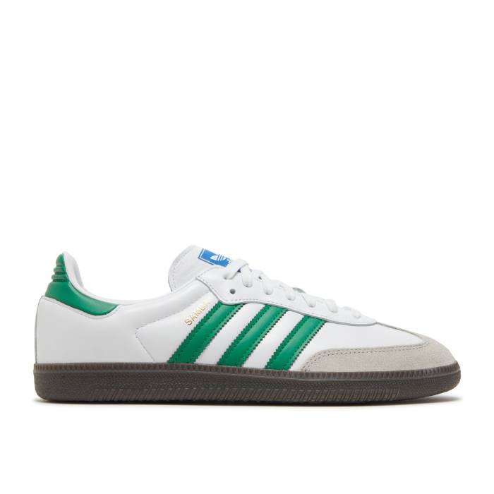 アディダス Adidas 【 Samba Og \u0027White Green\u0027 Men Cloud White/Green/Supplier Colour 】 サンバ メンズ 白いこと 白いこと green 緑・緑であること