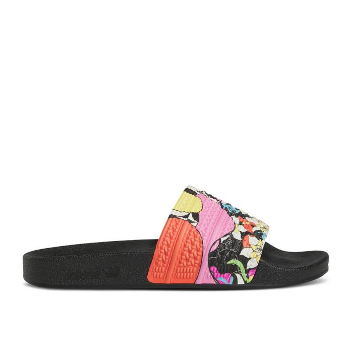 アディダス Adidas 【 Rich Mnisi X Adilette Slide 'Pride' Men Core Black/Off White/Core Black 】 アディレッタ Slide サンダル メンズ コア 黒色 ブラック 白色 ホワイト 45,840円