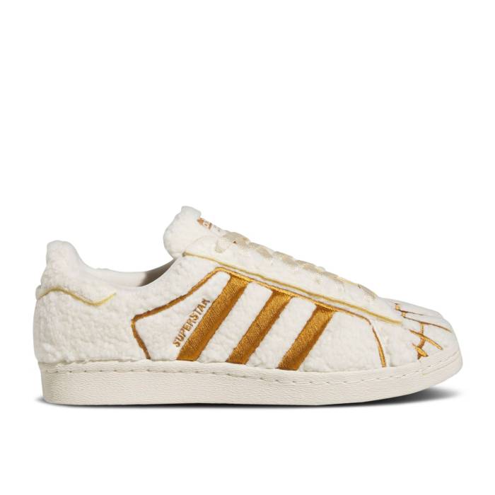 アディダス Adidas 【 Superstar \u0027Conchas Pack - Vanilla\u0027 Men Wonder White/Mesa/Cream White 】 Superstar はやりっ児 メンズ 白いこと 白いこと 皮膚軟化剤