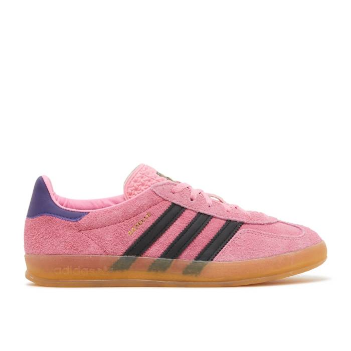 アディダス Adidas 【 Wmns Gazelle Bliss Pink Purple Women Bliss Pink/Core Black/Collegiate Purple 】 ガゼル pink ピンク レディース pink ピンク コア 黒色 ブラック Purple 紫・パープル