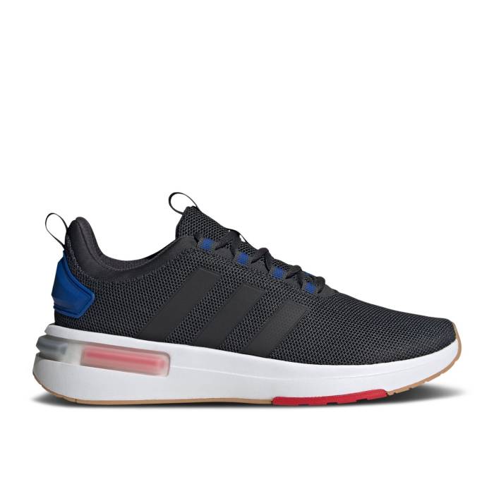アディダス Adidas 【 Racer Tr23 \u0027Carbon Royal Red\u0027 Men Carbon/Core Black/Royal Blue 】 メンズ 炭素 中核グループ 黒いこと 黒いこと 青み 青色