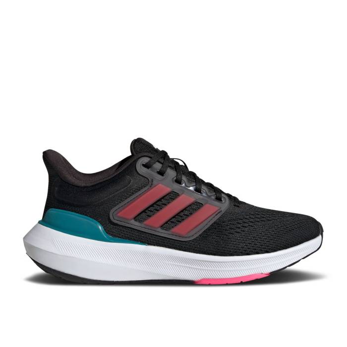 アディダス Adidas 【 Ultrabounce J 'Black Lucid Pink' Youth Core Black/Lucid Pink/Cloud White 】 ジュニア キッズ コア 黒色 ブラック pink ピンク 白色 ホワイト｜スニケス