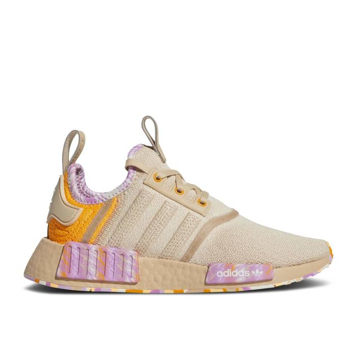 アディダス Adidas 【 S.e.e.d. X Wmns Nmd_R1 'Tape 2.0' Women Magic Beige/Orange Rush/Pulse Lilac 】 レディース マジック ベージュ orange 橙・オレンジ rush ラッシュ｜スニケス