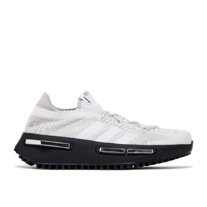 アディダス Adidas 【 Nmd_S1 \u0027Silver Metallic Black\u0027 Men Cloud White/Core Black/Silver Metallic 】 メンズ 白いこと 白いこと 中核グループ 黒いこと 黒いこと Silver しろがね色・しろがね色