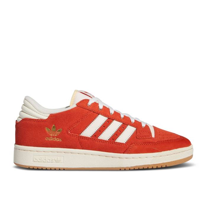 アディダス Adidas 【 Centennial 85 Low \u0027Preloved Red\u0027 Men Preloved Red/Cream White/Off White 】 メンズ Red 赤・赤いこと 皮膚軟化剤 白いこと 白いこと