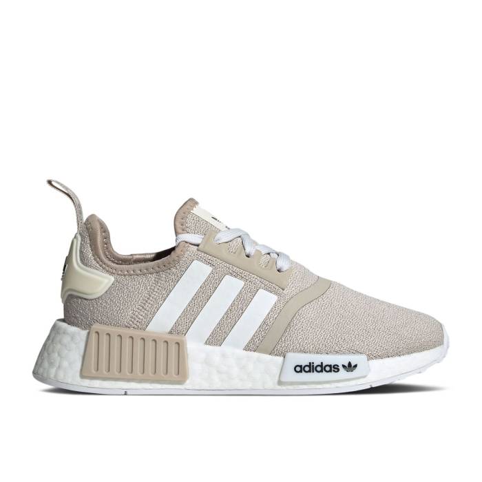 アディダス Adidas 【 Nmd_R1 J 'Wonder Beige' Youth Wonder Beige/Cloud White/Wonder White 】 ジュニア キッズ ベージュ 白色 ホワイト｜スニケス