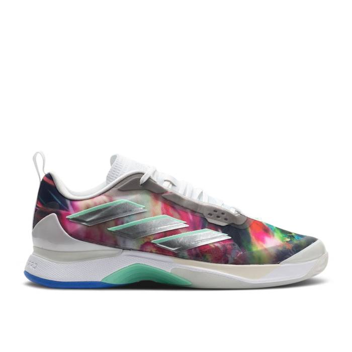 アディダス Adidas 【 Avacourt \u0027Tie-Dye\u0027 Men Cloud White/Silver Metallic/Pulse Mint 】 メンズ 白いこと 白いこと Silver しろがね色・しろがね色