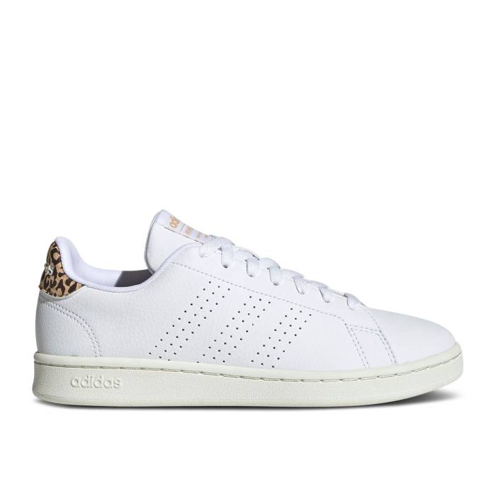 アディダス Adidas 【 Wmns Advantage \u0027White Leopard\u0027 Women Cloud White/Cloud White/White Tint 】 レディース 白いこと 白いこと
