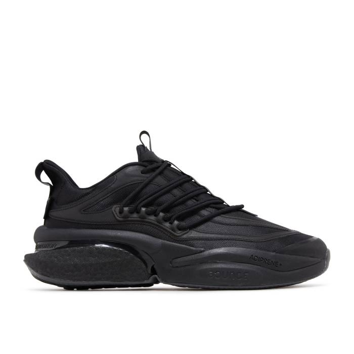 アディダス Adidas 【 Alphaboost V1 'Triple Black' Men Core Black/Core Black/Core Black 】 メンズ コア 黒色 ブラック|スニケス