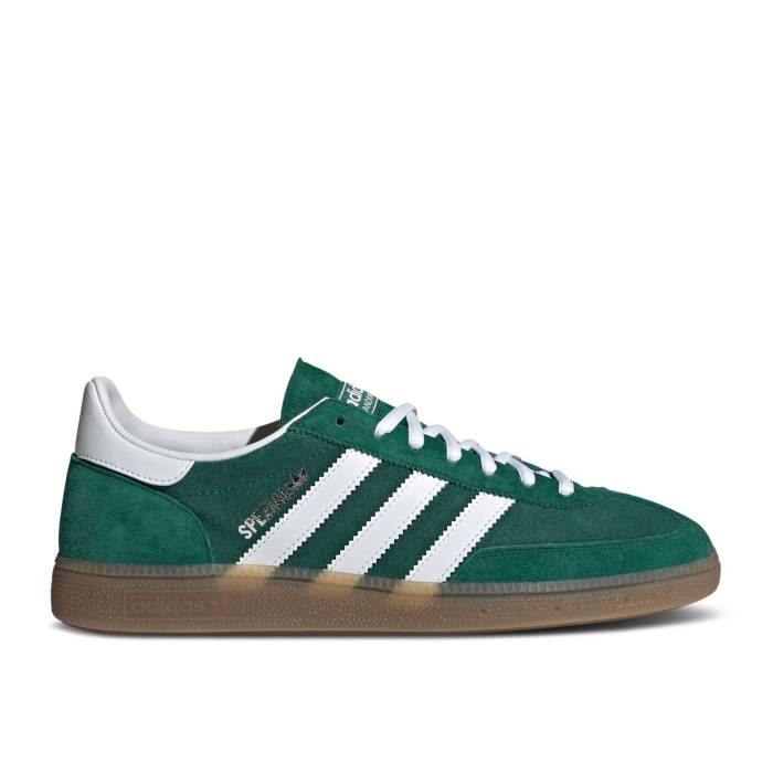 アディダス Adidas 【 Handball Spezial \u0027Collegiate Green Gum\u0027 Men Collegiate Green/Cloud White/Gum 】 ハンドボール スペシアル green 緑・緑であること メンズ green 緑・緑であること 白いこと 白いこと