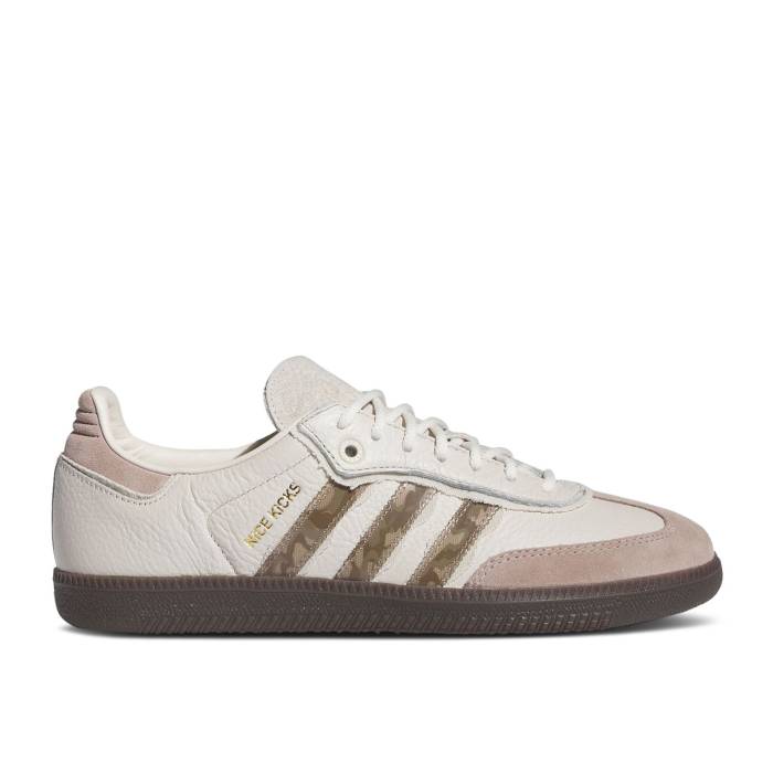アディダス Adidas 【 Nice Kicks X Samba Consortium Cup Men Talc/Brown/Pantone 】 サンバ メンズ 茶色 ブラウン
