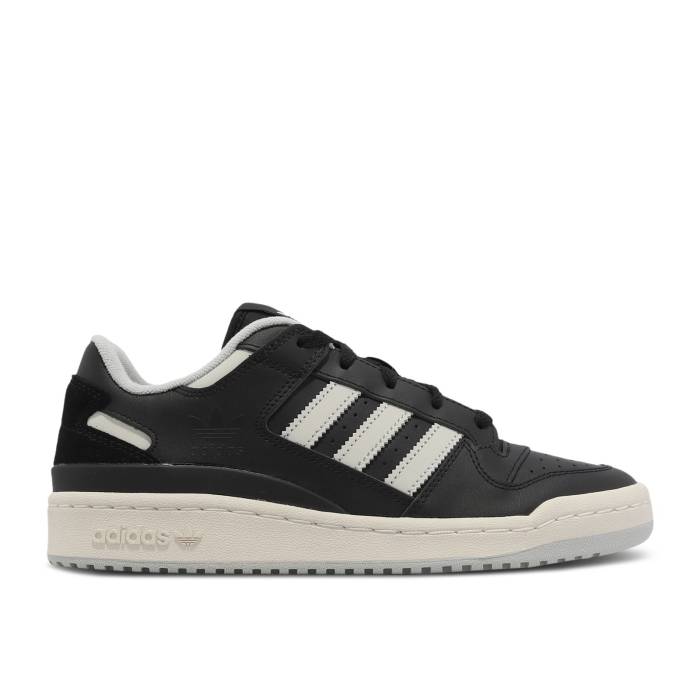 アディダス Adidas 【 Forum Low \u0027Black Orbit Grey\u0027 Men Core Black/Orbit Grey/Wonder Silver 】 討論会 メンズ 中核グループ 黒いこと 黒いこと 薄墨色 薄墨色 Silver しろがね色・しろがね色