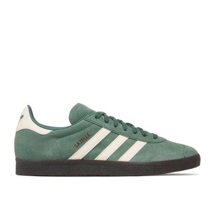 アディダス Adidas 【 Gazelle \u0027National Team Retro Collection - Mexico\u0027 Men Green Oxide/Wonder White/Gum 】 ガゼル Team 野球クラブ レトロ 寄せあわせ メンズ green 緑・緑であること 白いこと 白いこと
