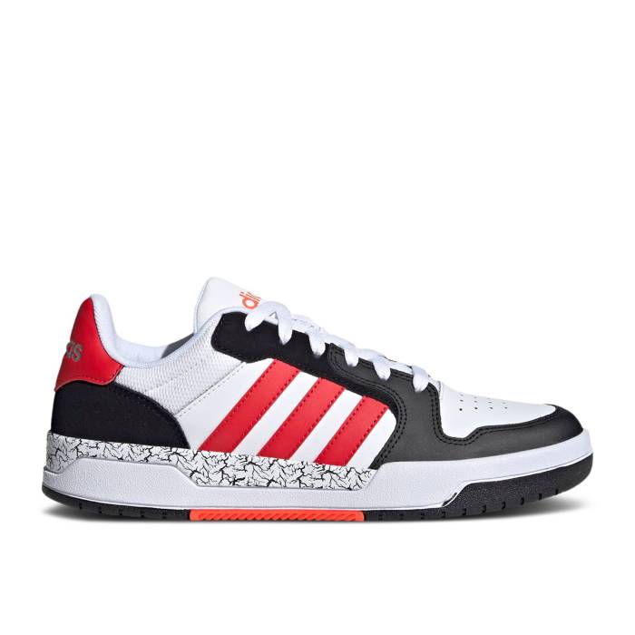 アディダス Adidas 【 Entrap 'White Vivid Red' Men Cloud White/Vivid Red/Solar Red 】 メンズ 白色 ホワイト Red 赤・レッド