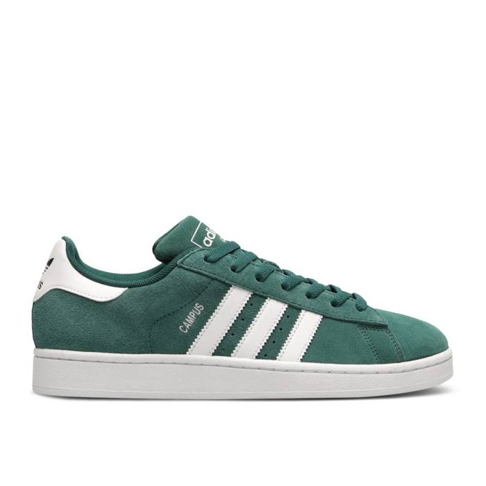アディダス Adidas 【 Campus 2 \u0027Collegiate Green\u0027 Men Collegiate Green/Footwear White/Core Black 】 校庭 メンズ green 緑・緑であること 白いこと 白いこと 中核グループ 黒いこと 黒いこと スニーカー-メンズ靴