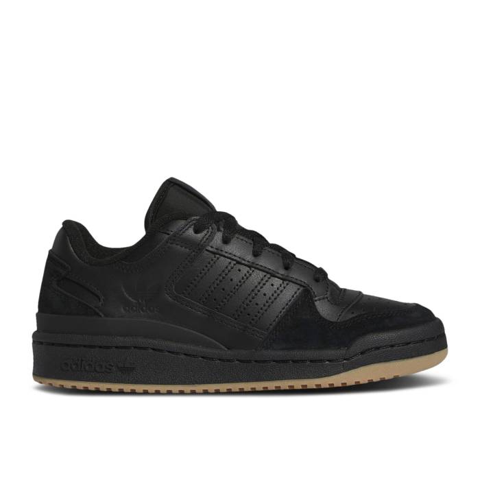 アディダス Adidas 【 Forum Low J 'Black Gum' Youth Core Black/Gum/Core Black 】 フォーラム ジュニア キッズ コア 黒色 ブラック|スニケス