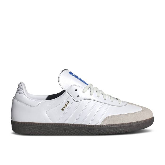 アディダス Adidas 【 Samba Og 'Double White Gum' Men Cloud White/Cloud White/Gum 】 サンバ 白色 ホワイト メンズ 白色 ホワイト|スニケス