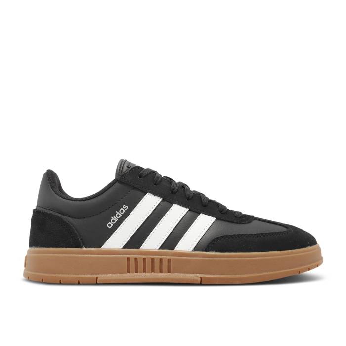 アディダス Adidas 【 Gradas \u0027Black White Gum\u0027 Men Core Black/Cloud White/Gum 】 白いこと 白いこと メンズ 中核グループ 黒いこと 黒いこと 白いこと 白いこと