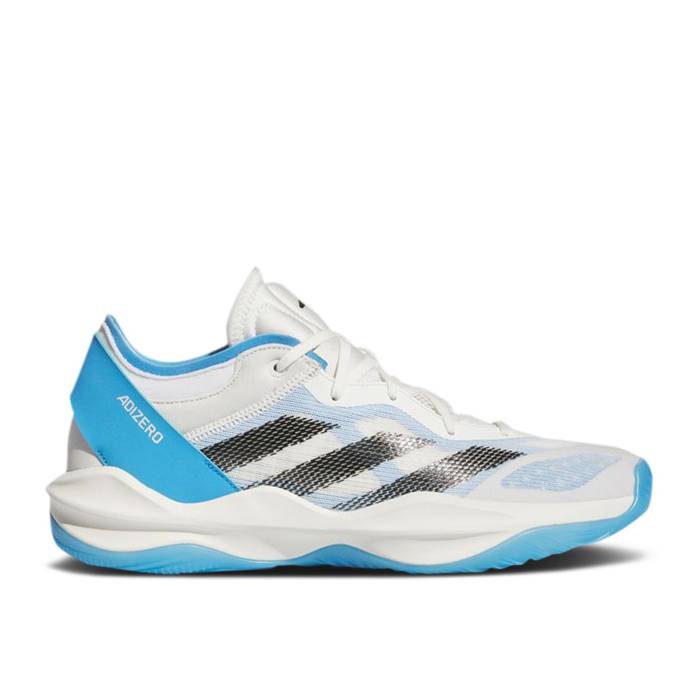 アディダス Adidas 【 Adizero Select 2.0 \u0027White Cobalt\u0027 Men Cloud White/Cobalt/Black 】 アディゼロ Select 選り分ける メンズ 白いこと 白いこと 黒いこと 黒いこと メンズ靴-スニーカー