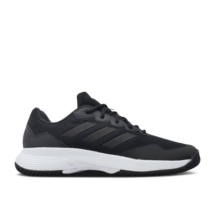 アディダス Adidas 【 Gamecourt 2 \u0027Black Grey\u0027 Men Core Black/Core Black/Grey Four 】 メンズ 中核グループ 黒いこと 黒いこと 薄墨色 薄墨色