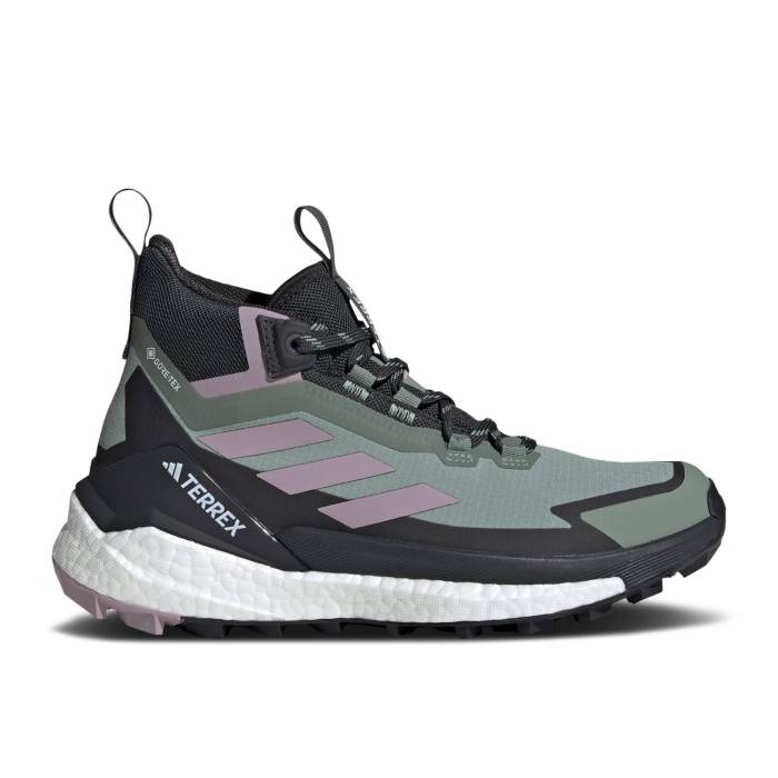 アディダス Adidas 【 Wmns Terrex Free Hiker 2 Gore-Tex \u0027Silver Green Carbon\u0027 Women Silver Green/Preloved Fig/Carbon 】 無償性 ゴアテックス green 緑・緑であること レディース Silver しろがね色・しろがね色 green 緑・緑であること カ