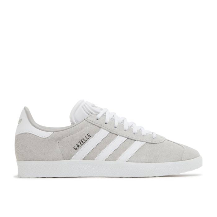 アディダス Adidas 【 Wmns Gazelle \u0027Grey White\u0027 Women Grey Two/Cloud White/Core Black 】 ガゼル レディース 薄墨色 薄墨色 白いこと 白いこと 中核グループ 黒いこと 黒いこと